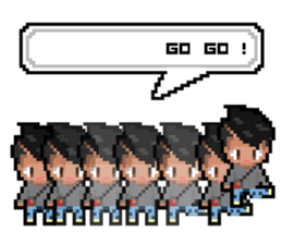 Kim My Status : Pixel sticker #7175403