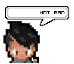 Kim My Status : Pixel sticker #7175406