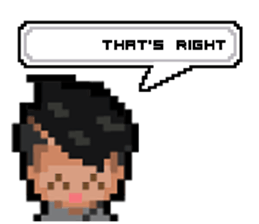 Kim My Status : Pixel sticker #7175409