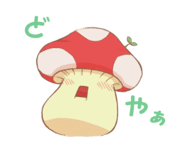 Mushrooms Sticker. sticker #7175948