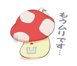 Mushrooms Sticker. sticker #7175955