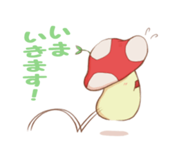 Mushrooms Sticker. sticker #7175956