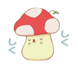 Mushrooms Sticker. sticker #7175965