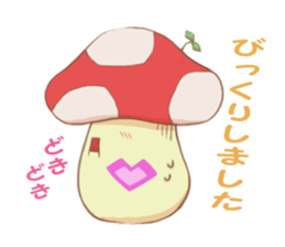 Mushrooms Sticker. sticker #7175969