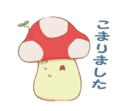 Mushrooms Sticker. sticker #7175973