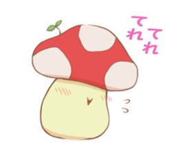 Mushrooms Sticker. sticker #7175979
