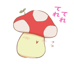 Mushrooms Sticker. sticker #7175979