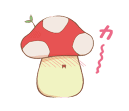 Mushrooms Sticker. sticker #7175980