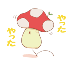 Mushrooms Sticker. sticker #7175983