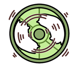 White pretty hamster sticker #7176334