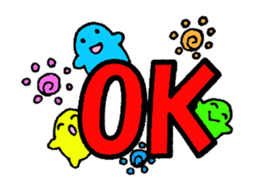 Large font and fairies sticker #7176504