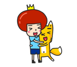 Wanzitou! Little Fox and Prince sticker #7176615