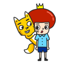 Wanzitou! Little Fox and Prince sticker #7176622