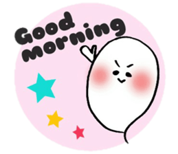 sweet ghost sticker sticker #7176906