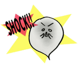 sweet ghost sticker sticker #7176908