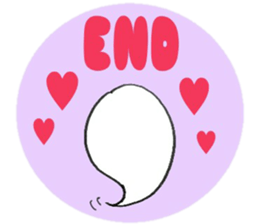 sweet ghost sticker sticker #7176943