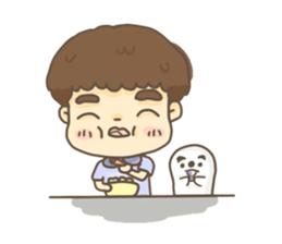 Baby K and Seal sticker #7177235