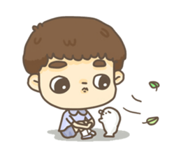 Baby K and Seal sticker #7177238