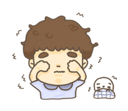 Baby K and Seal sticker #7177242