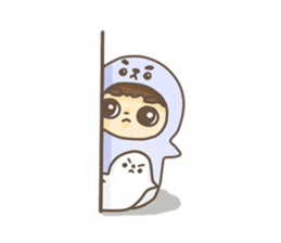 Baby K and Seal sticker #7177255