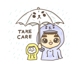 Baby K and Seal sticker #7177258