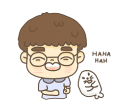 Baby K and Seal sticker #7177259