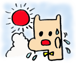 Pony wearing a bow sticker #7177503