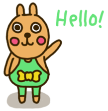 Blushing Bunny sticker #7178104