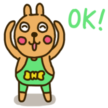 Blushing Bunny sticker #7178105