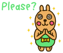 Blushing Bunny sticker #7178121