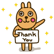 Blushing Bunny sticker #7178129