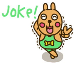 Blushing Bunny sticker #7178155