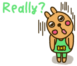 Blushing Bunny sticker #7178161