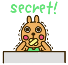 Blushing Bunny sticker #7178165
