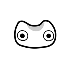 White Alien 1 sticker #7178327