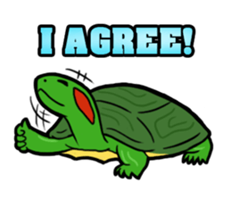Hey~turtle turtle 2 sticker #7178551