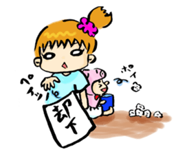 Lazy Miko sticker #7178600