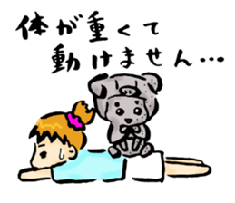 Lazy Miko sticker #7178615