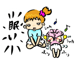 Lazy Miko sticker #7178620