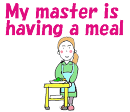 I am a housekeeper(English ver.) sticker #7178736