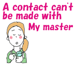 I am a housekeeper(English ver.) sticker #7178737