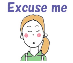 I am a housekeeper(English ver.) sticker #7178742