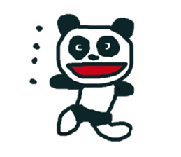 PANTS+PANDA sticker #7179145
