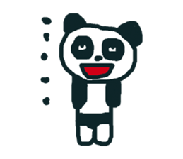 PANTS+PANDA sticker #7179153