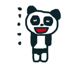 PANTS+PANDA sticker #7179153
