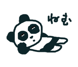 PANTS+PANDA sticker #7179163