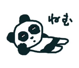 PANTS+PANDA sticker #7179163