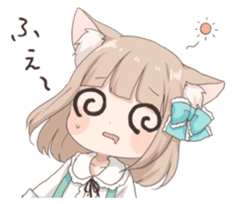 Coco of wolf ear girl sticker #7179187