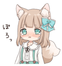 Coco of wolf ear girl sticker #7179198