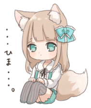 Coco of wolf ear girl sticker #7179200